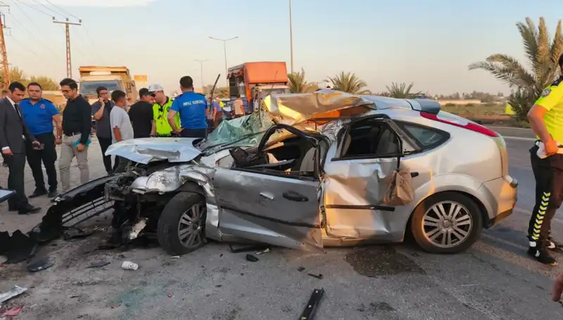 Adana'daki Feci Kazada İki İnfaz Koruma Memuru Hayatını Kaybetti