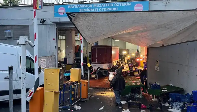Biber Gazı Pazar Yerini Kaosa Sürükledi: Halk Tepkili!
