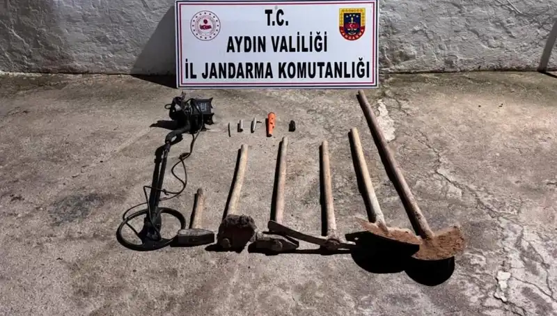 Aydın’da Kaçak Kazıya Suçüstü: Tarihi Miras Tehdit Altında