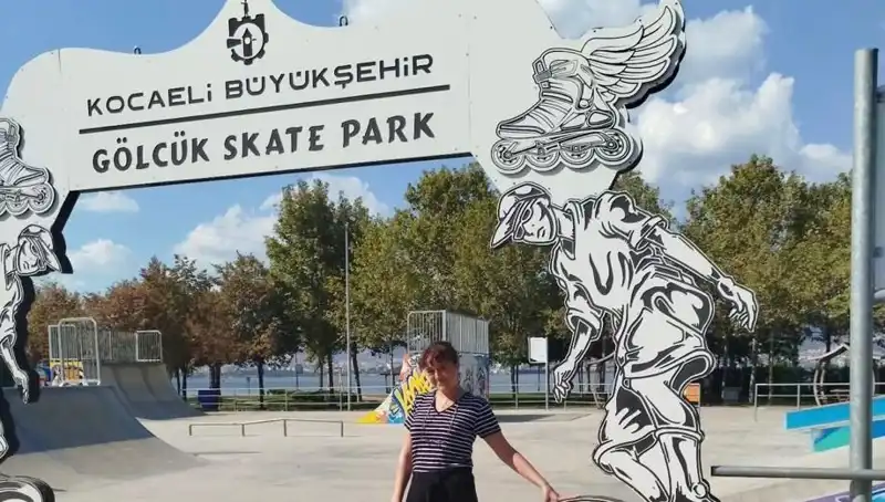 Kocaeli'deki Kaykay Parkına Mattia Ahmet Minguzzi'nin Anısı Kazandırıldı