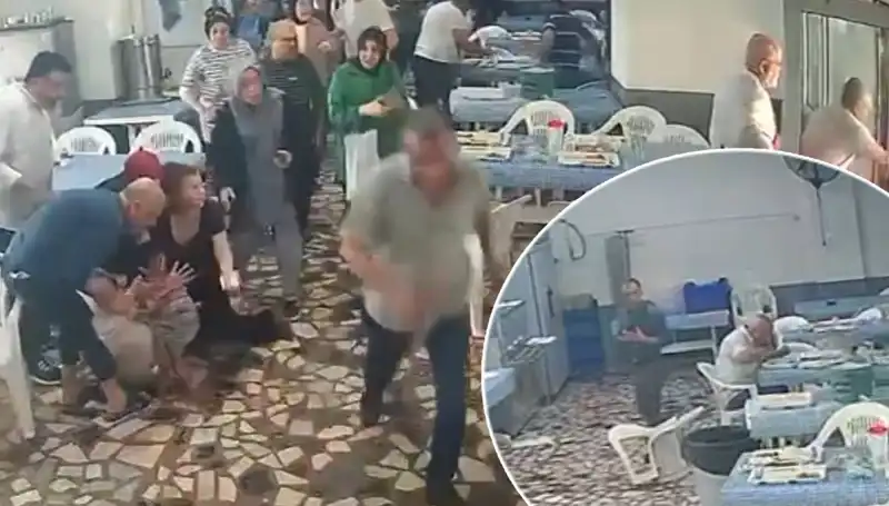 Yemekhanede Deprem Anı: Kaçanlar, Bayılanlar ve Yemeklerini Bırakmayanlar
