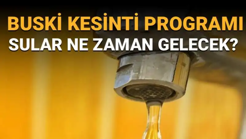 Bursa Nilüfer Bölgesinde Su Kesintileri Ne Zaman Bitecek? BUSKİ Detayları Açıklıyor