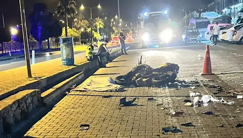 Alanya'da Motosiklet Kazası: Hayatını Kaybeden Gençten Acı Haber