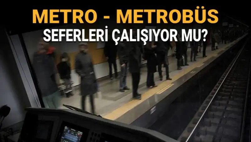 İstanbul'da Metro ve Metrobüs Hizmetleri Güncel Durumu: Grev Ne Zaman Başlıyor?