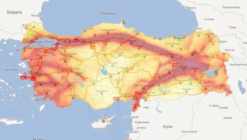 2025 MTA Haritasıyla Deprem Riski: Hangi İllerde Hayati Tehlike Var?