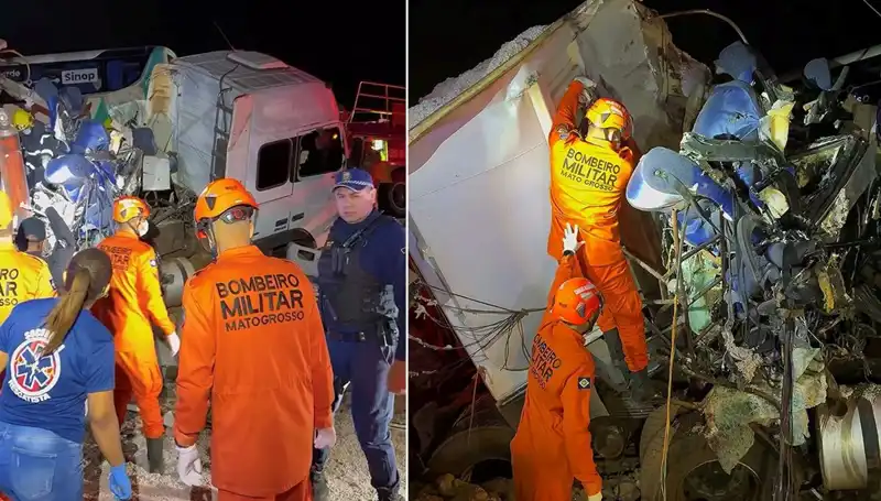 Brezilya'da Feci Otobüs Kazası: 11 Can Gitti, 45 Kişi Yaralı
