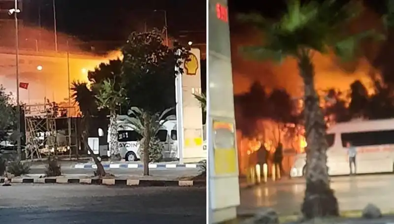 İzmir Otogarı'nda Yangın: Acil Durum Ekibi Hızla Müdahale Etti!