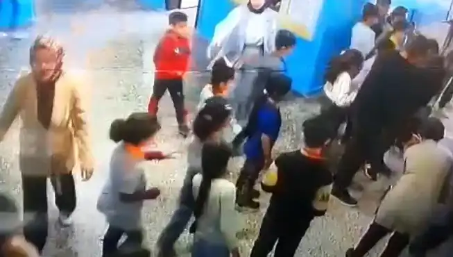Mardin’deki Öğrencinin Boğulmasını Müdür Yardımcısı Anında Engelledi