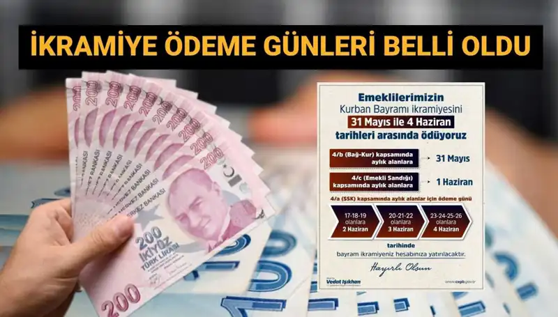 Bayram İkramiyeleri İçin Beklenen Tarih Açıklandı!