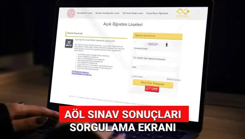 AÖL Sınav Sonuçları Açıklandı mı? Sorgulama Ekranı Henüz Aktif Değil!