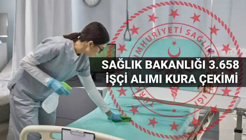 2025 Sağlık Bakanlığı İşçi Alımı Kura Tarihleri ve Süreci Açıklandı
